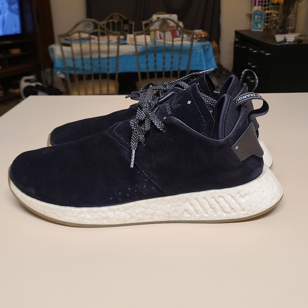 Adidas NMD C2 suede casual running sneakers size 13